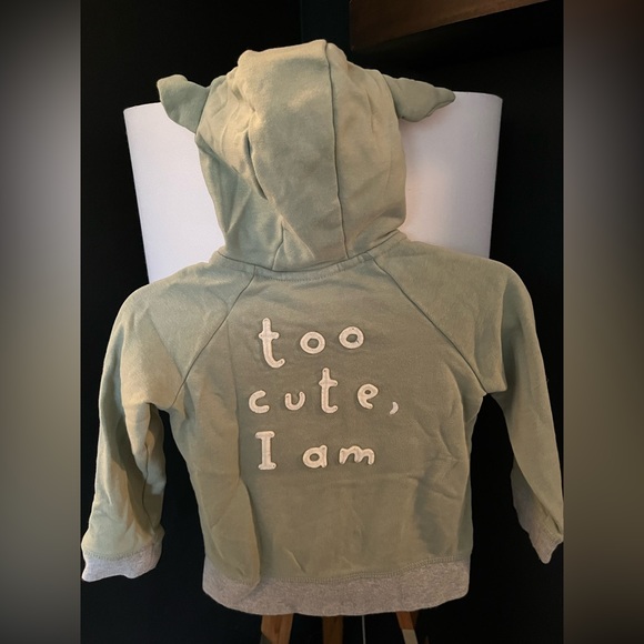 EUC BABYGAP StarWars | Yoda Hoodie And Pants Set Bundle Size 18-24 Months - Picture 8 of 13